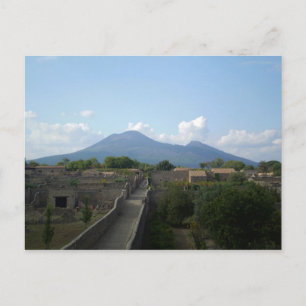Pompeji efter Volcano Vykort