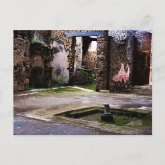 Pompeji - Inre domstolen i det forntida peianska h Vykort