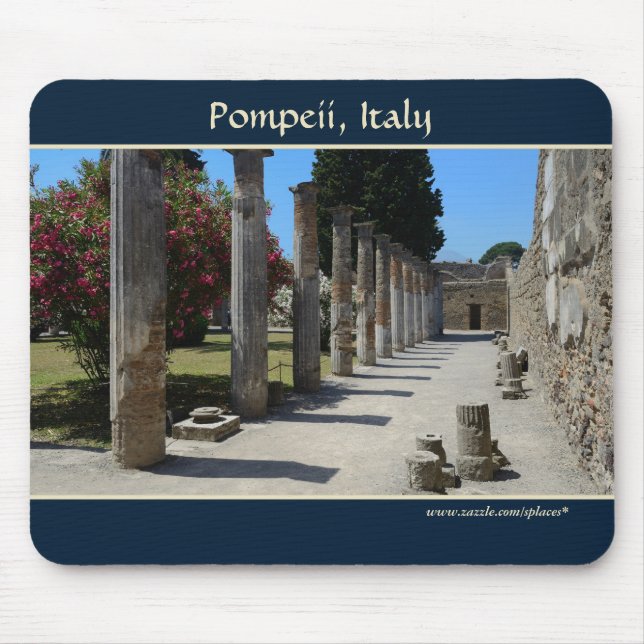 Pompeji, Italien Musmatta (Framsidan)