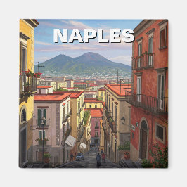 Pompeji-Italien Vesuvius Travel Magnet