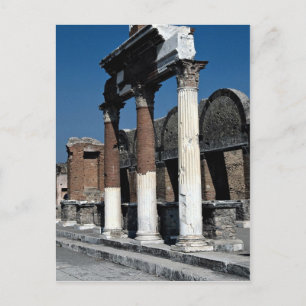 Pompeji, Italien Vykort