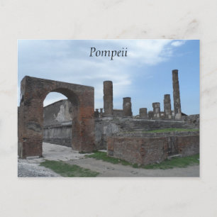 Pompeji, Italien Vykort