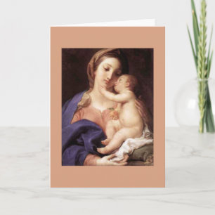 Pompeo Batoni, 'Madonna och Child Helgkort