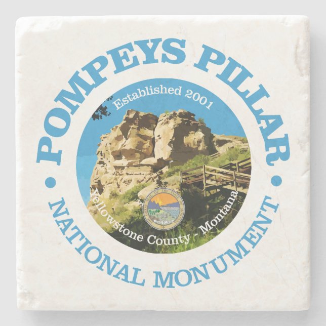Pompeys Pillar NM Stenunderlägg (Framsidan)