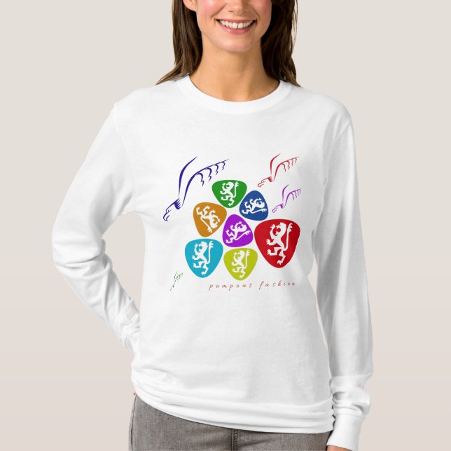 pompös mode t shirt (Framsida)