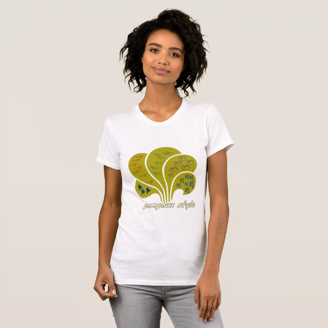 pompös stil t shirt (Hel framsida)
