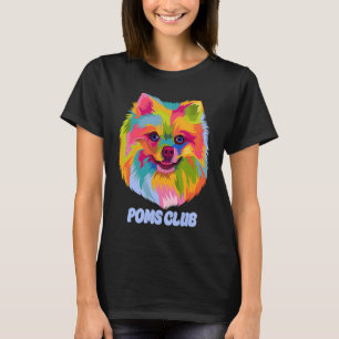 Poms Klubb Pommern Humor Pom Pom Animal Pun T Shirt