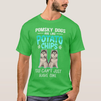 Pomsky Hundar är som Pomskies Hundägare presentfli T Shirt