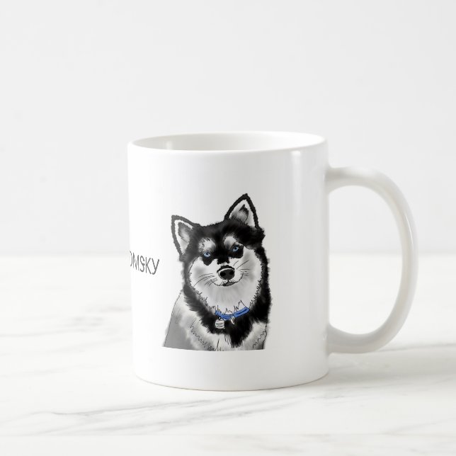 Pomsky mugg (Höger)
