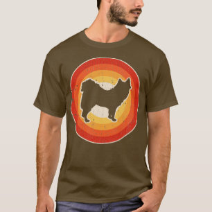 Pomsky Sunset Retro för manar Women Boys Girls Kid T Shirt