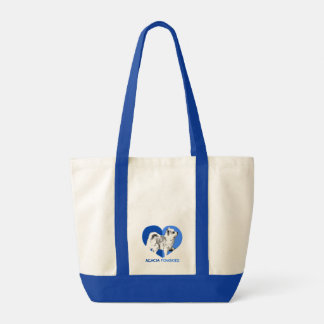 Pomsky Tote Bag Tygkasse