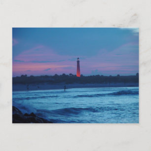 Ponce de Leon Inlet Lighthouse Dusk vykort