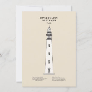 Ponce de Leon Inlet Lighthouse - Florida - SBD Tack Kort