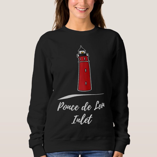 Ponce De Leon inlopp fyr T Shirt (Framsida)