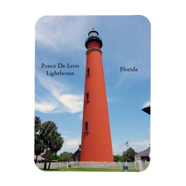 Ponce De Leon Lighthouse magnet (Vertikal)