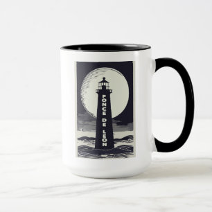 Ponce De Leon Lighthouse Måne Mugg