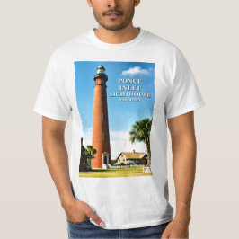 Ponce de Leon öppningsfyr, Florida T-tröja T Shirt