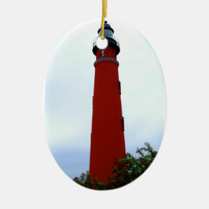 Ponce de Leon öppningsfyr Julgransprydnad Keramik