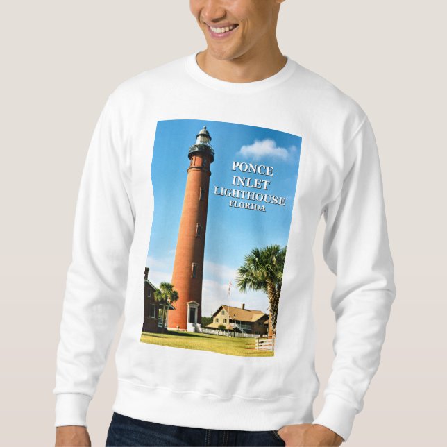 Ponce Inlet Lighthouse, Florida Sweatshirt (Framsida)