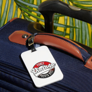 Ponce Puerto Rico vintage logotyp Bagagebricka