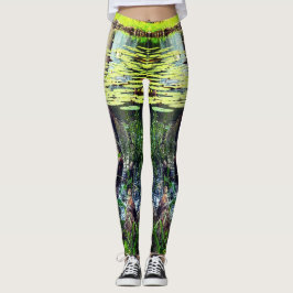 Pond Camouflage Se Pneumatofores Leggings
