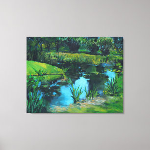 Pond Canvastryck