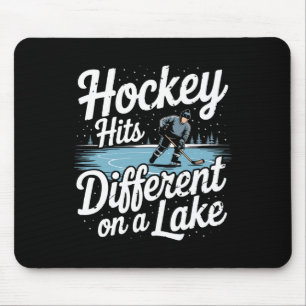 Pond Hockey Slår Annorlunda På En Lake Shinny Musmatta