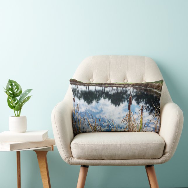 Pond Ligcape Nature Photography Art Lumbarkudde (Stol)