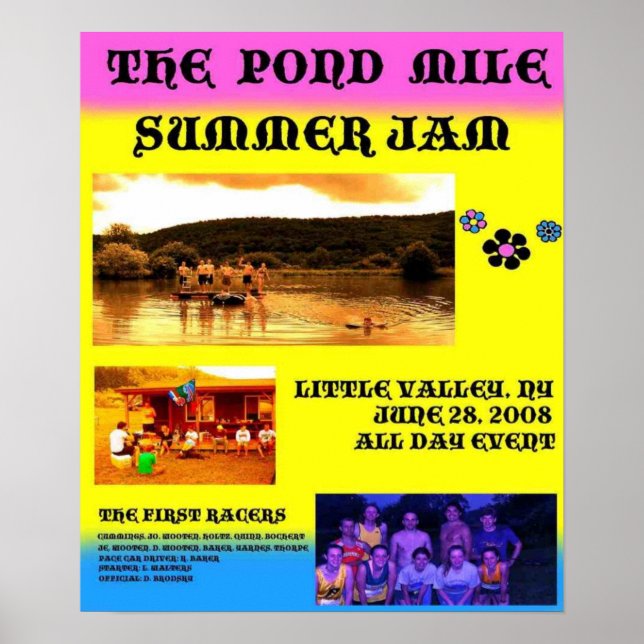Pond Mile 1 Poster stor (Framsidan)