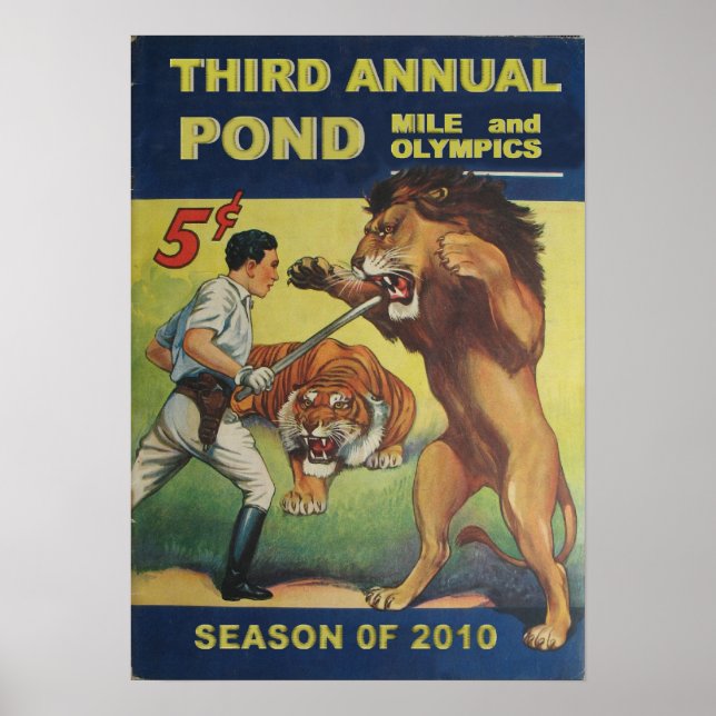 Pond Mile 3 Circus Poster (Framsidan)