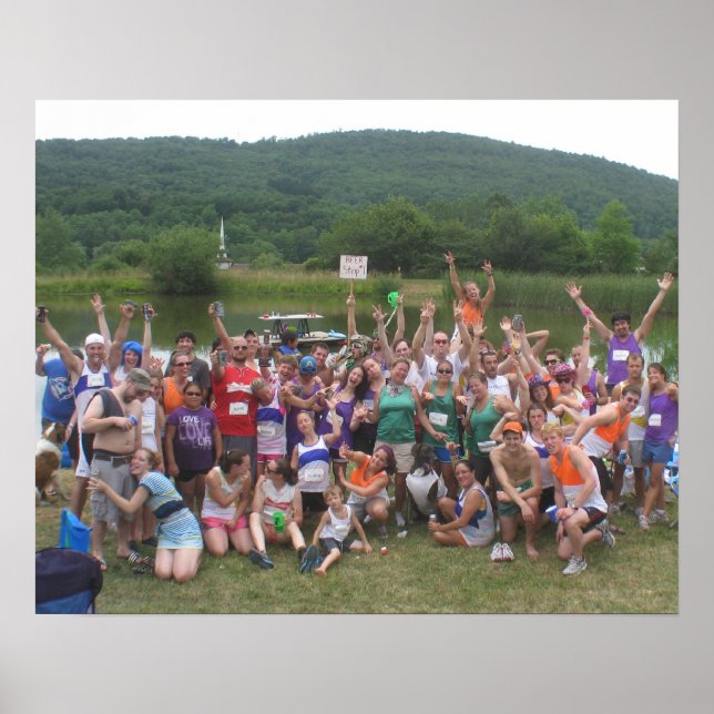 Pond Mile V Group Photo Poster (Framsidan)