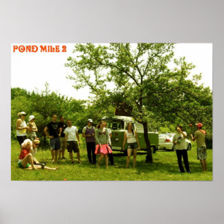 Pond miles 2 Woodstock Poster
