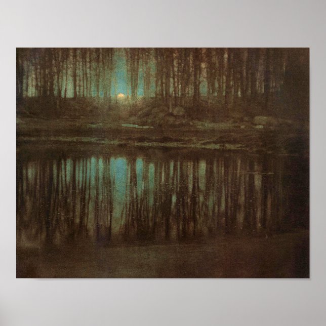 Pond Moonlight Poster (Framsidan)