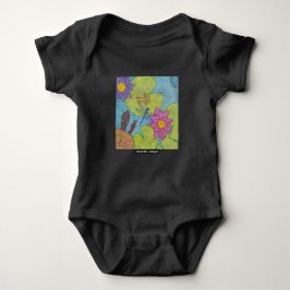 Pond Scene (levande) - Baby Bodykostym T Shirt