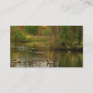 Pond Services Visitkort
