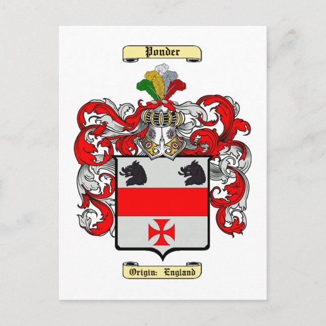 Ponder Vykort (Framsida)