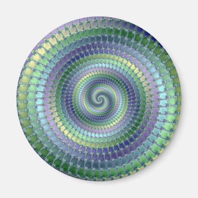 Pondering - Fractal Magnet (Framsidan)