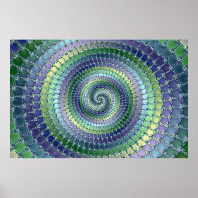 Pondering - Fractal Poster (Framsidan)