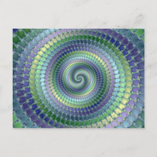 Pondering - Fractal Vykort