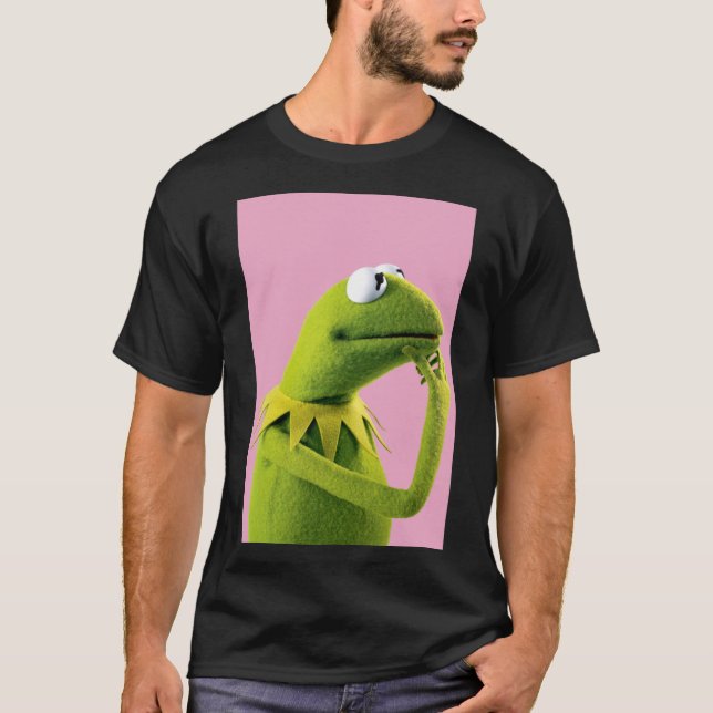 Pondering Kermit Classic T-Shirt (Framsida)