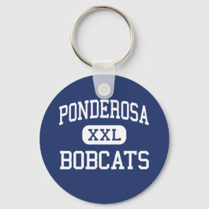 Ponderosa - Bobcats - junior - Klamath nedgångar Nyckelring