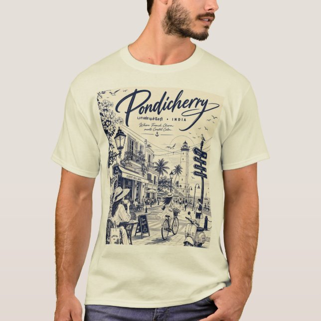 Pondicherry T Shirt (Framsida)