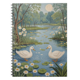 Pondside Tranquibility Anteckningsbok