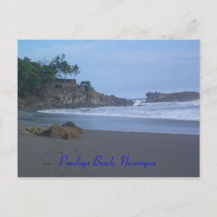 Poneloya Strand, Nicaragua Vykort