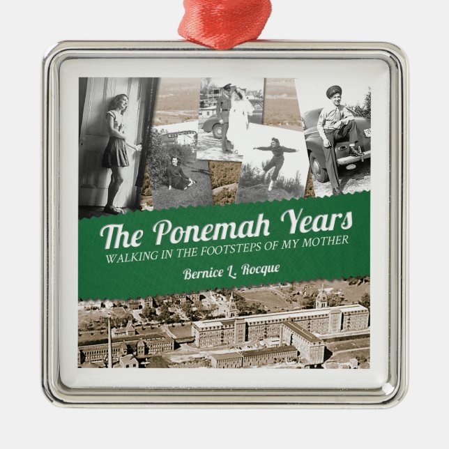 Ponemah-åren... Julgransprydnad Metall (Framsidan)