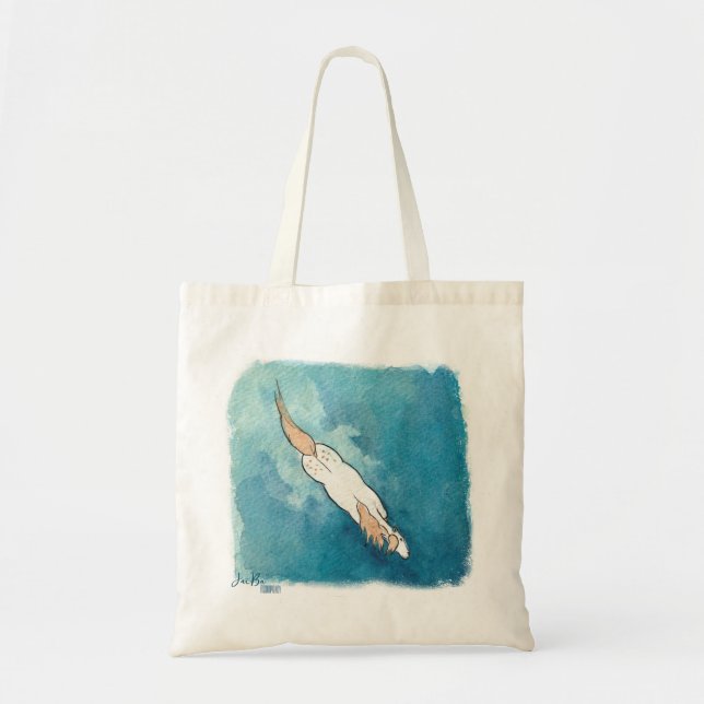 Poney nage Sac fourre-tout Tygkasse (Framsidan)