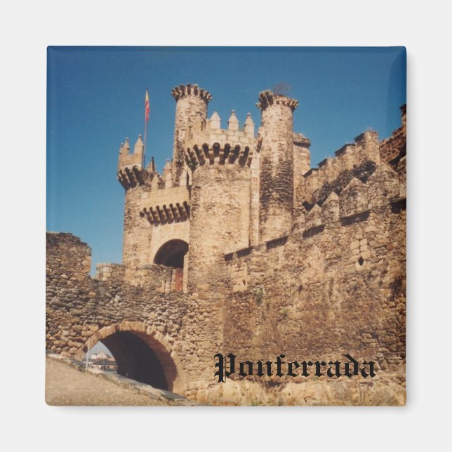 Ponferrada Magnet (Framsidan)