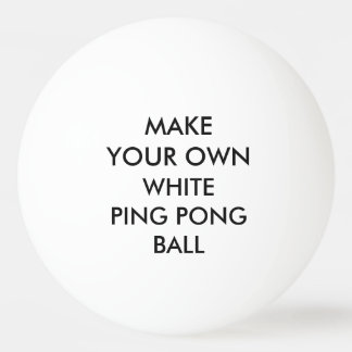 Pong för Ping för anpassningsbarpersonligVIT boll