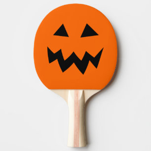 Pong för pingen för Halloween pumpa paddlar head Pingisracket
