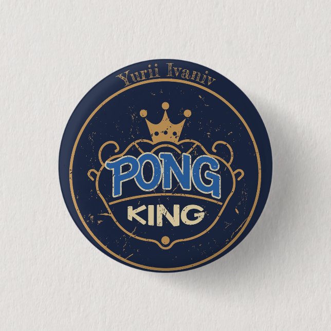 Pong Kung Blue Knapp (Framsida)